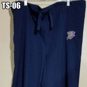 Blue OKC Thunder Scrubs Pants